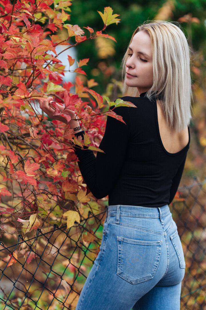 Silvio Hartung Fotografie Herbst Fotoshooting in Bamberg Mädchen in Herbstlicher Umgebung bei Bamberg